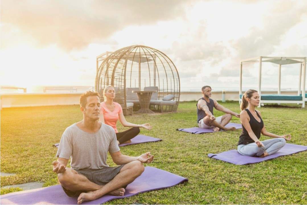 Participant stretch